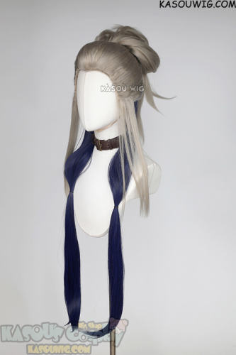 【Styling is required】 Gachiakuta Tamsy Caines 100cm long blonde blue cosplay wig
