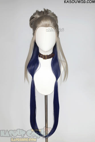 【Styling is required】 Gachiakuta Tamsy Caines 100cm long blonde blue cosplay wig
