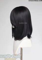 M-1/ SP31 Deep Purple shoulder-length bob wig