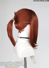 S-3 / KA022 Copper Penny ponytail base wig with long bangs
