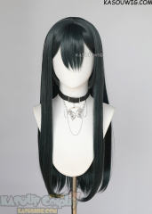 Alien Stage Zombie Stage Sua long straight greenish black wig