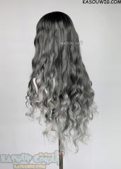Mermaid Waves - ♦ Charcoal Gray ♦