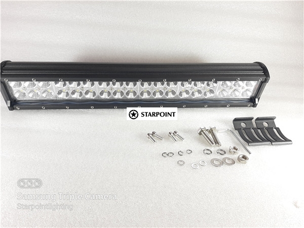 17 Inch LED LIGHT BAR Dual Row Combo OFFROAD Light for TRUCK JEEP SUV