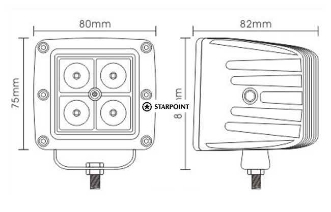 LED Combo Driving Lamp