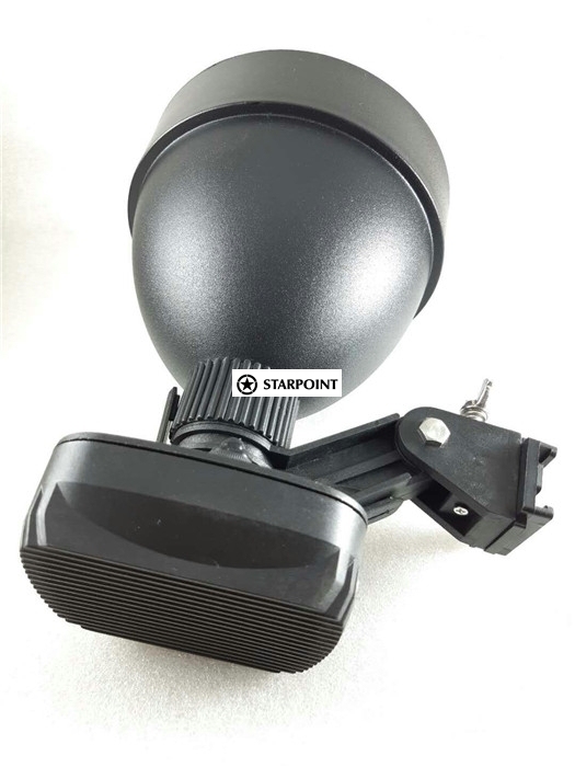 Rechargeable LED Hand Held Spot Light, Handheld Spotlight for Hunting 2500 Lumens 150mm