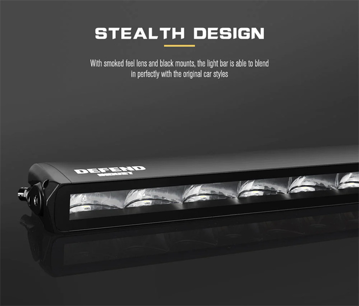Defend Indust 20inch LED LIGHT BAR 1 Lux @ 432M IP68 Rating 6,000 Lumens ---5 years warranty
