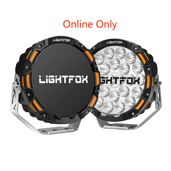 Lightfox 9inch LED Driving Light 1 Lux @1,150M IP68 20,200 lumen - 5 years Warranty