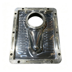 Custom Rotomolded Squat Toilet Mold – Outdoor Portable Squat Pan Tooling