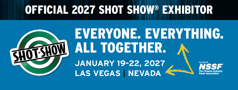 SHOT Show 2027 Official Exhibitor Banner