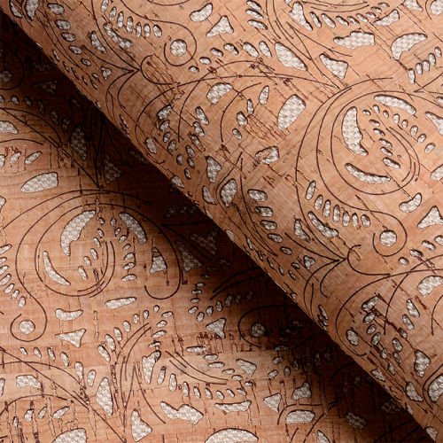 Cork Canvas Laser Cutting Eco Fabric