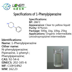 Top Quality 1-Fenylpiperazin / 1-Phenylpiperazine CAS 92-54-6 with reasonable price