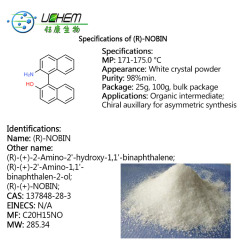 High purity R-NOBIN / (R)-(+)-2'-Amino-1,1'-binaphthalen-2-ol CAS 137848-28-3