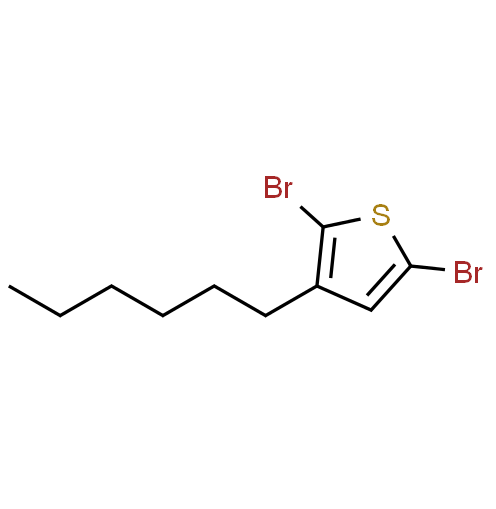 Factory Supply 2,5-Dibromo-3-hexylthiophene With Best Price cas 116971-11-0