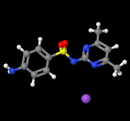 High pure for sulfamethazine sodium CAS:1981-58-4 in China