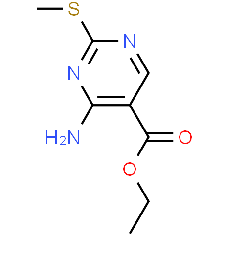High quality Ethyl 4-amino-2-(methylthio)pyrimidine-5-carboxylate CAS 776-53-4