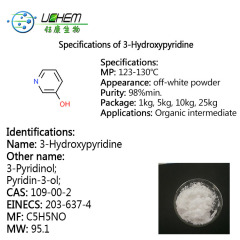 Factory supply high quality 3-hydroxypyridine cas 109-00-2
