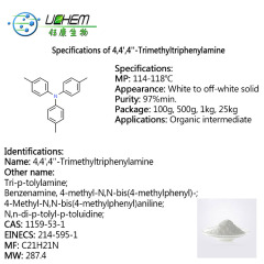 Wholesale for 4,4',4''-Trimethyltriphenylamine CAS 1159-53-1 in china