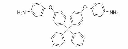 Manufacturer selling hot Polyimide monomer 9,9-Bis[4-(4-aminophenoxy)phenyl] fluorene cas 47823-88-1 99.5%