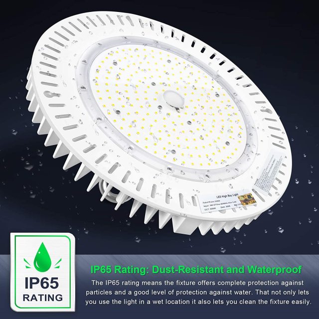 Ngtlight® 200W LED High Bay Light 29,000lm Output IP65 Waterproof Dimmable UL & DLC Listed