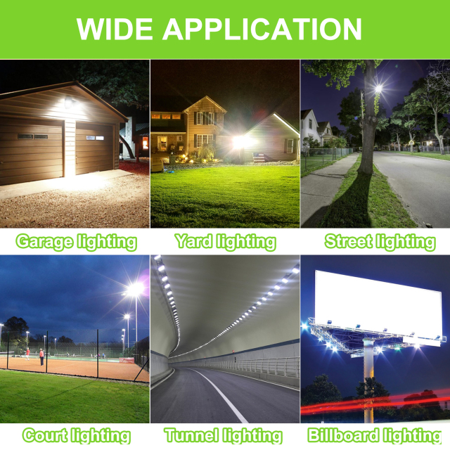 Ngtlight® 200W LED Flood Light Outdoor IP65 Waterproof 120 Degree Beam Angle 5 Years Warranty