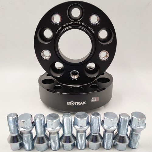 BOTRAK WSN 5x112 wheel spacers fit mercedes benz 5x112 bolt patterns