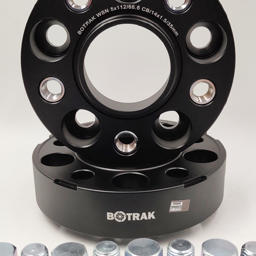 BOTRAK WSN 5x112 wheel spacers fit mercedes benz 5x112 bolt patterns