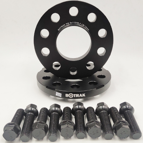 BOTRAK WS 10mm 10.5mm 12mm 12.5mm 15mm 17.5mm 20mm 25mm 5x112 wheel spacers 66.6mm bore fit audi mercedes benz