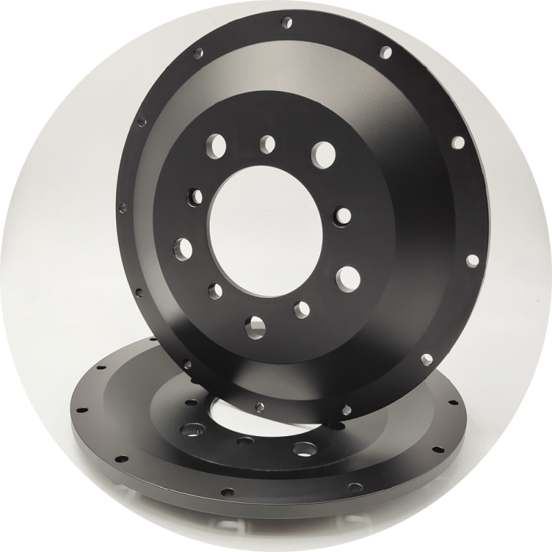 Forged alloy aluminum brake disc bell center cap