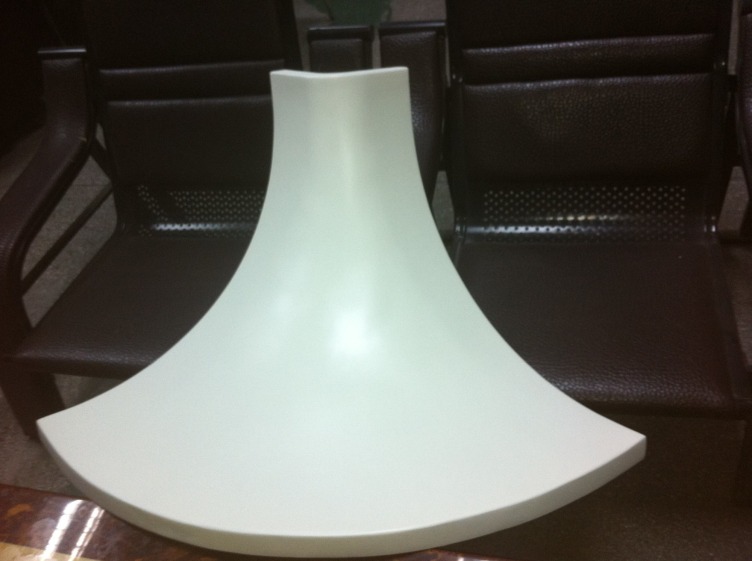 Hyperbolic aluminum panel