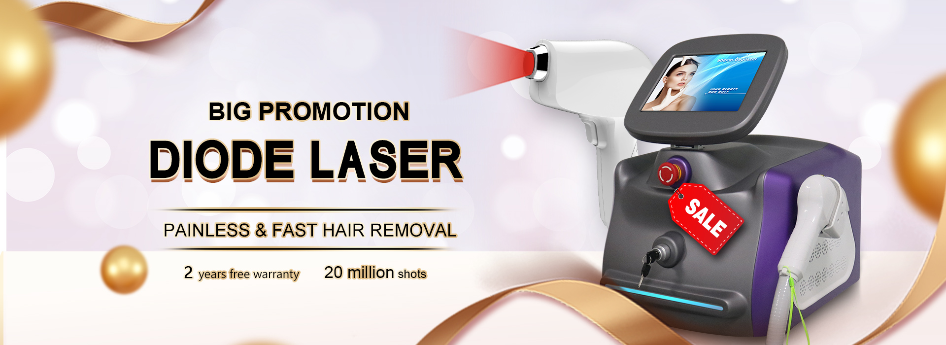 Taibobeauty Portable diode laser hair removal machine