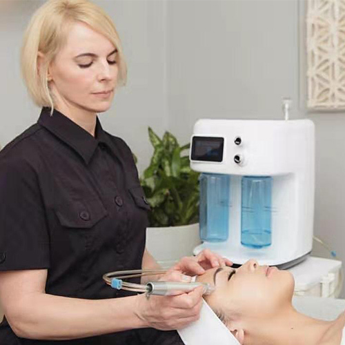 Feedback of hydro dermabrasion machine