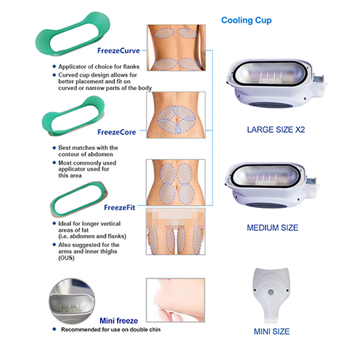 360°cryolipolysis body slimming machine