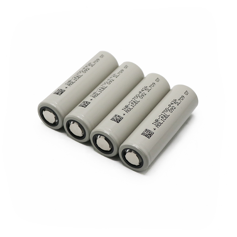 Molicel 21700 Lithium Liion Battery Molicel P42A 3.7V 45A 4200MAH INR21700-P42A Rechargeable 21700 Battery