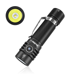 Wurkkos WK03 1800lm SST40 USB C Rechargeable 18650 EDC Light, Simple UI with Power Indicator/ATR