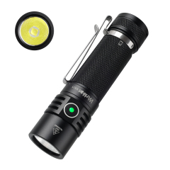 【Clearance】Wurkkos WK15 3000lm XHP50.2 USB C Rechargeable 21700 EDC Budget Light, Simple UI with Power Indicator/ATR/Reverse Charging