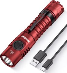 Wurkkos FC11 LH351D 90 CRI 18650 LED Flashlight with Magnetic Tail 2 Groups USB-C Rechargeable
