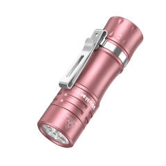 【Limited Pink Pre-sale】Wurkkos TS10 V2 14500 Powerful Mini  EDC Flashlight with 3* 90 CRI LEDs and 3* RGB Aux LEDs ,Anduril 2.0,Max 1400lm