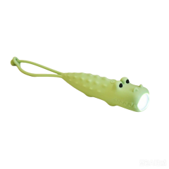 【Free Giftt】1PCS silicone crocodile-shaped toy flashlight