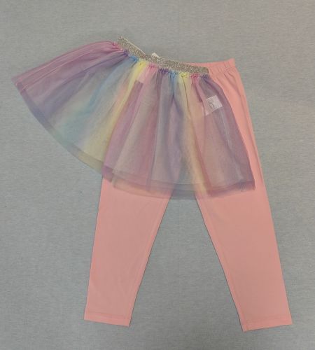 Girl's Legging with Skirt Set