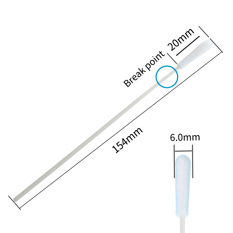 Wholesale medical disposable dna virus sampling tube nasal nasopharyngeal test swab stick