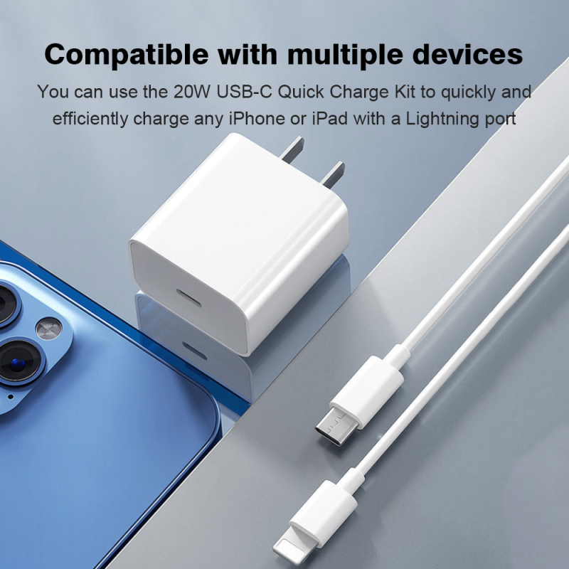 PD 20W Fast Charging Type C Wall Portable Charger Adapter For iPhone iPad