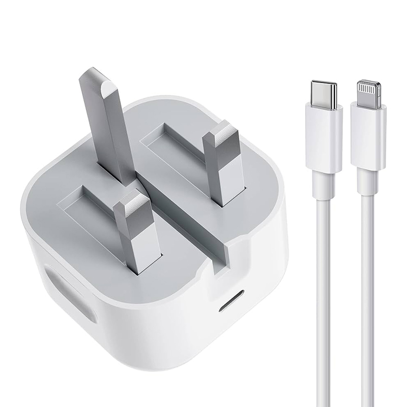 Apple MFI Certified iPhone Type C 20W Faster Best Portable Charger for iPhone With USB-C to Lightning iPhone Fast Charger Cable 1M Sets