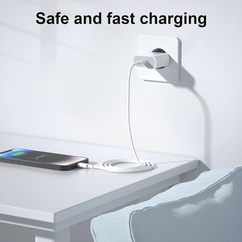Usb C Charger For Apple iPad For iPhone Usb C Lightning Adapter Fast Charging Iphone Charger With Usb C Lightning Cable 1M Apple Mfi Certified
