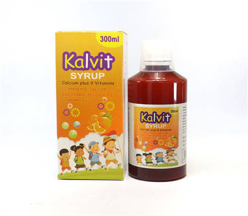 Multivitamin calcium syrup