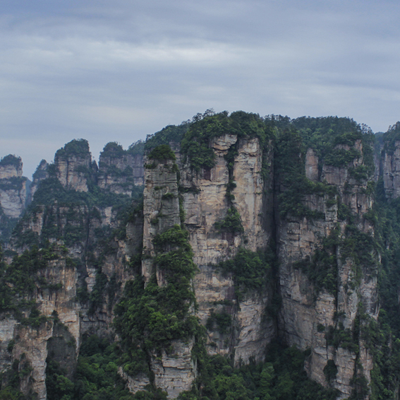 Zhangjiajie has beautiful scenery