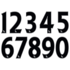Silk Screen Transfer Jersey Number