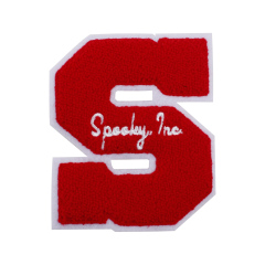 Letter S Chenille Patch Letter For Jacket