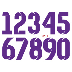 Silk Screen Transfer Jersey Number