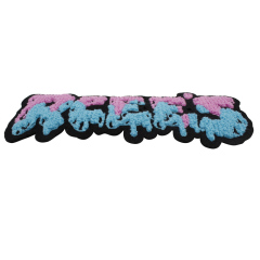Pink 1908 AKA Large Chenille Patches