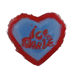 Silver Glitter Heat Transfer Custom Design